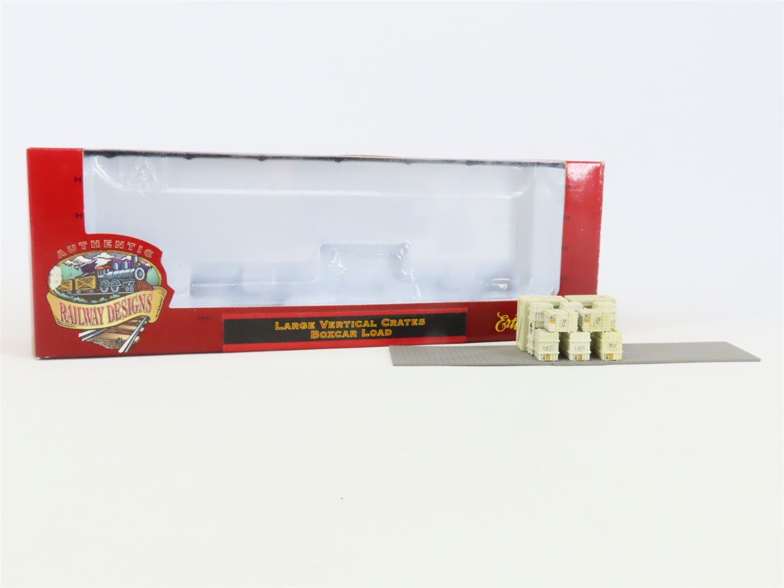 HO Scale Ertl 4272 Large Vertical Crates Box Car Load