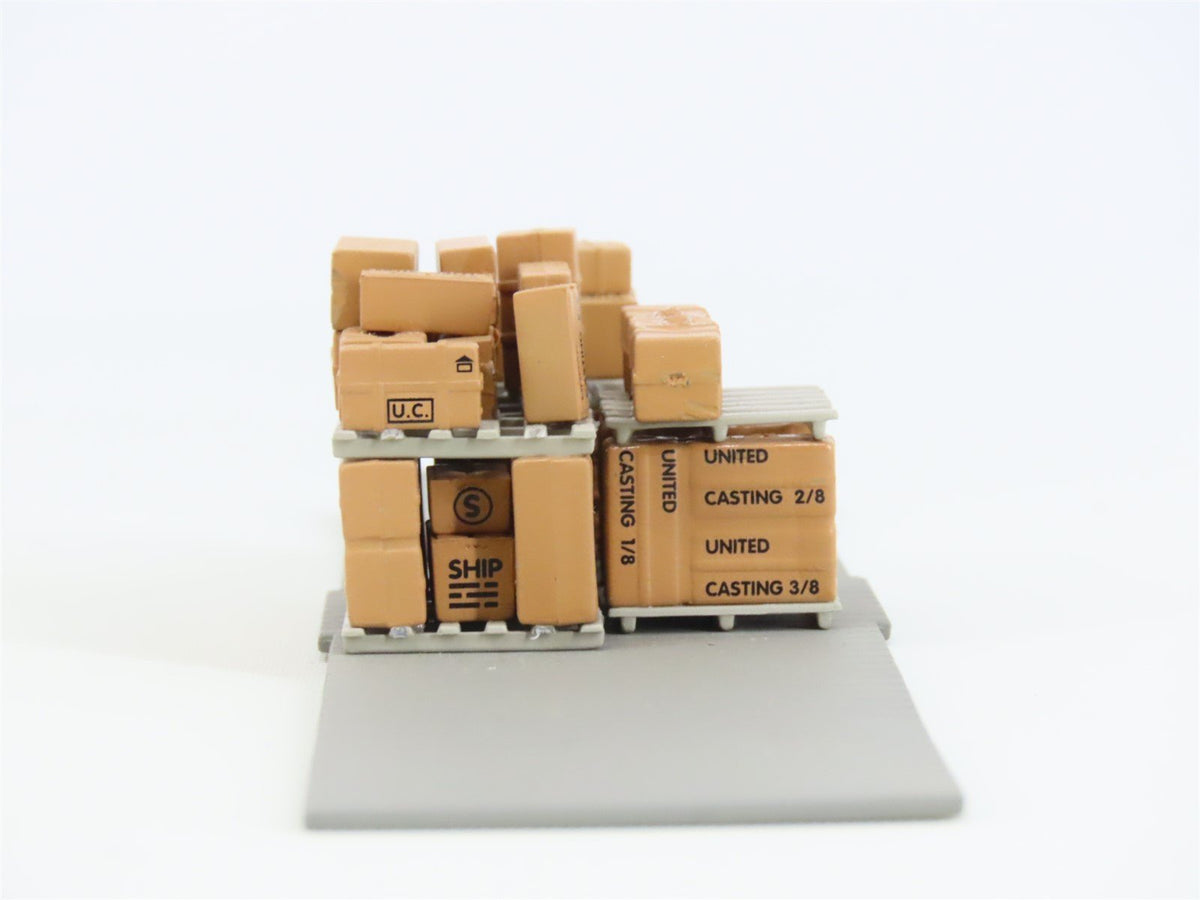 HO Scale Ertl 4165 Palletized Boxes Box Car Load