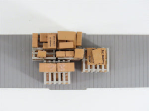 HO Scale Ertl 4165 Palletized Boxes Box Car Load