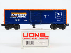 O Gauge 3-Rail Lionel 6-9229 USPS Express Mail Operating Box Car #9229