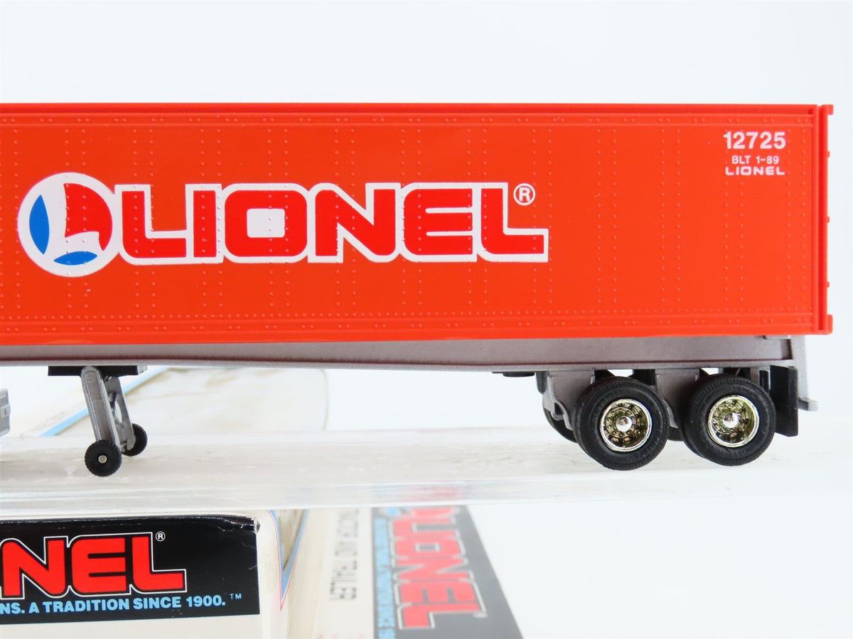 O 1/48 Scale Lionel 6-12725 Lionel Lines Tractor &amp; Trailer