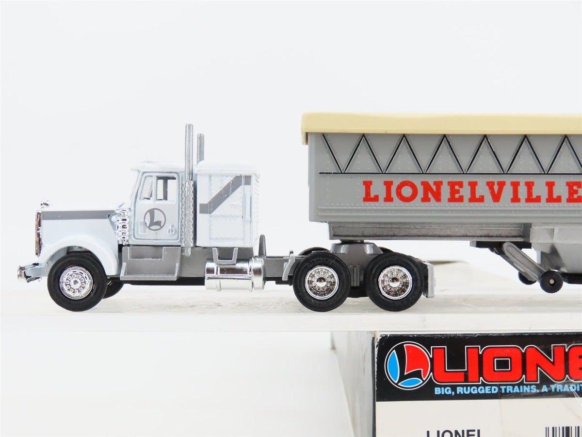 O 1/48 Scale Lionel 6-12779 Lionelville Grain Co Tractor &amp; Trailer #12779