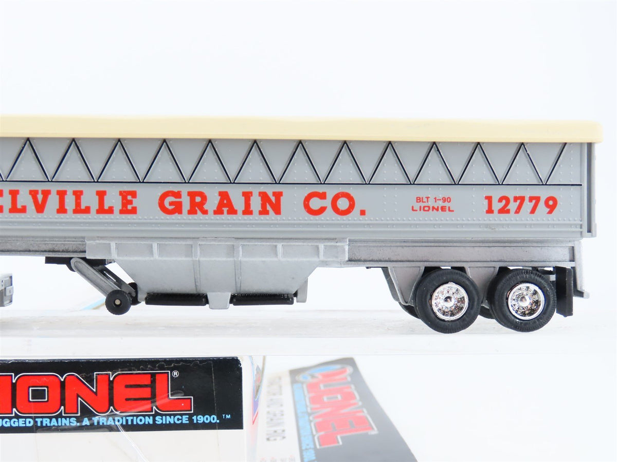 O 1/48 Scale Lionel 6-12779 Lionelville Grain Co Tractor &amp; Trailer #12779