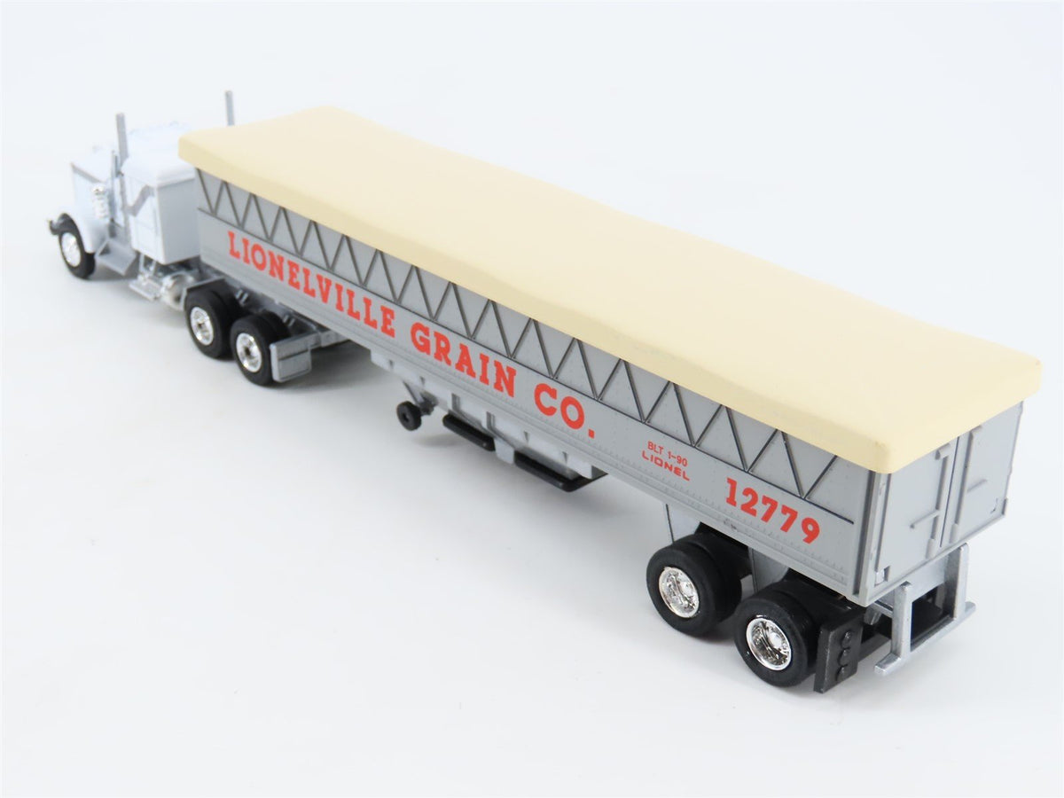 O 1/48 Scale Lionel 6-12779 Lionelville Grain Co Tractor &amp; Trailer #12779
