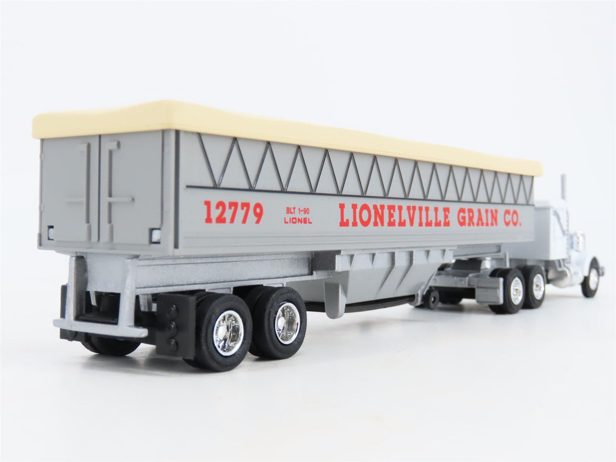O 1/48 Scale Lionel 6-12779 Lionelville Grain Co Tractor &amp; Trailer #12779
