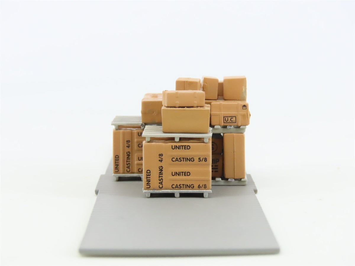 HO Scale Ertl 4165 Palletized Boxes Box Car Load