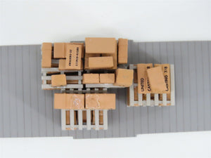 HO Scale Ertl 4165 Palletized Boxes Box Car Load
