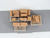 HO Scale Ertl 4165 Palletized Boxes Box Car Load