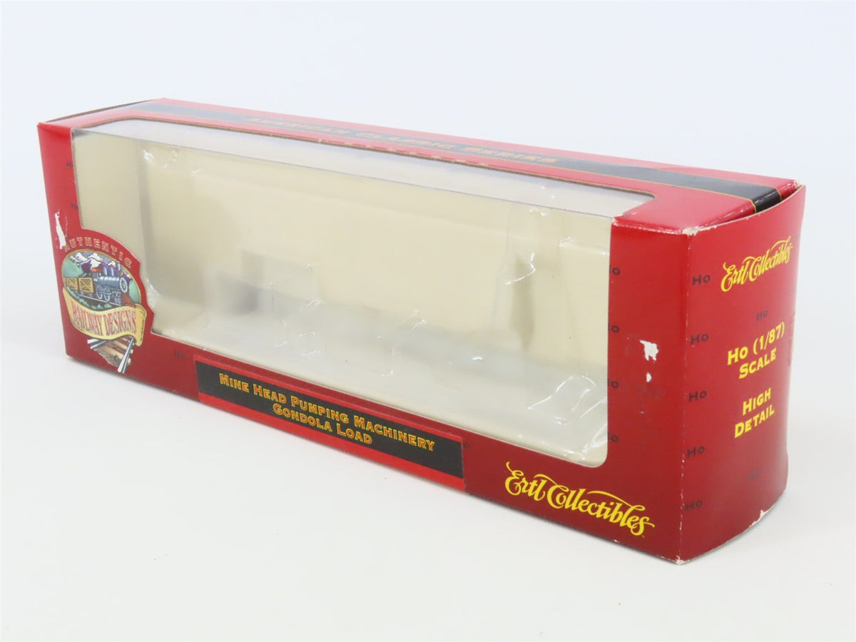 HO Scale Ertl 4159 Mine Head Pumping Machinery Gondola Load