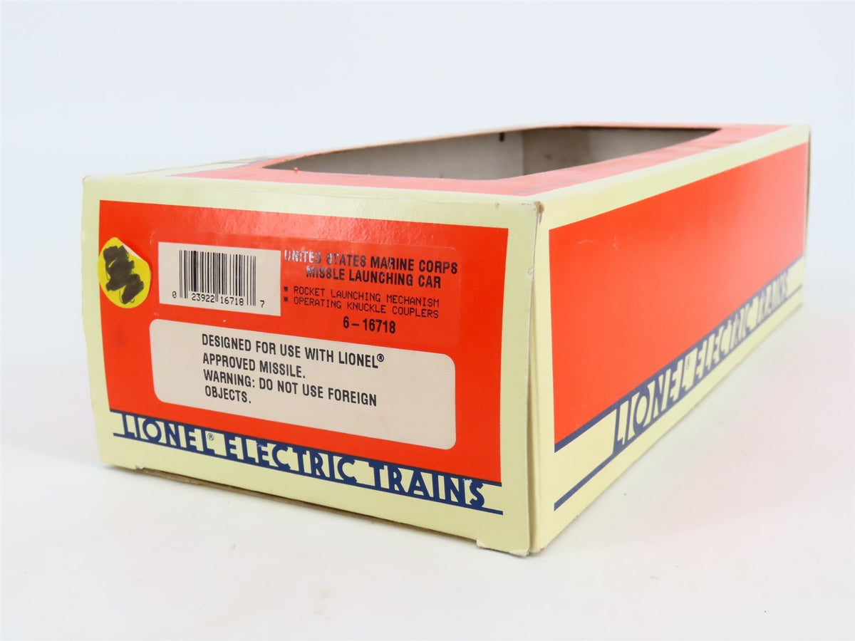 O Gauge 3-Rail Lionel #6-16718 DODX U.S. Marine Corps. Missile Launching Car