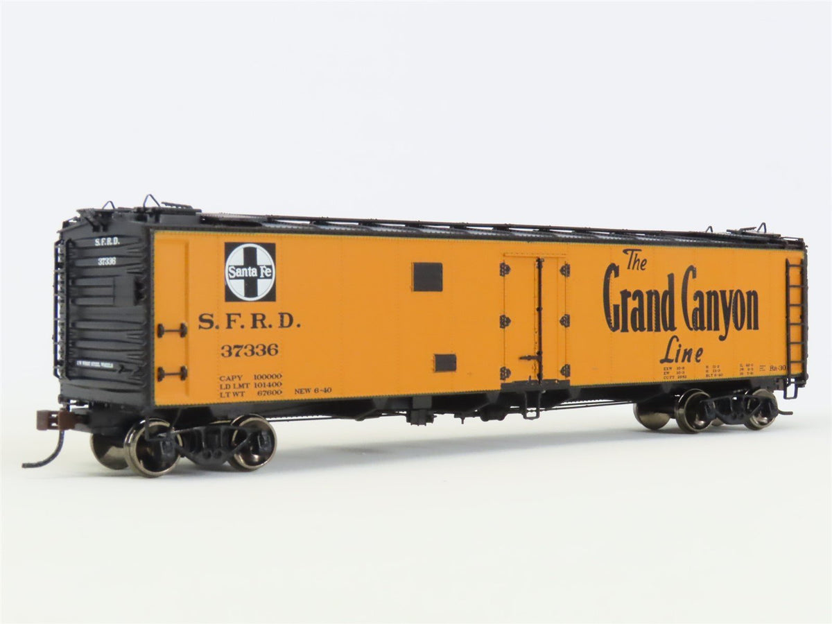 HO Scale Athearn 94504 SFRD Santa Fe Grand Canyon 50&#39; Ice Bunker Reefer #37336