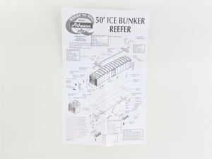 HO Scale Athearn 94504 SFRD Santa Fe Grand Canyon 50' Ice Bunker Reefer #37336