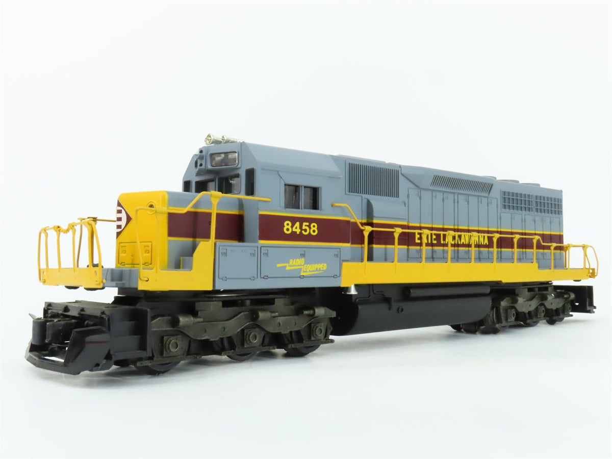 O Gauge 3-Rail Lionel 6-8458 EL Erie Lackawanna SD40 Diesel Locomotive #8458