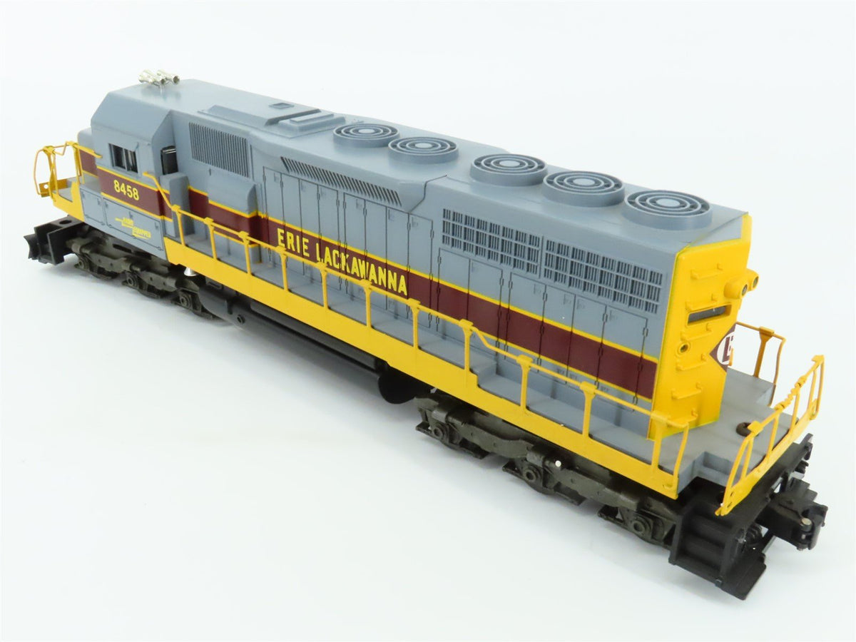 O Gauge 3-Rail Lionel 6-8458 EL Erie Lackawanna SD40 Diesel Locomotive #8458