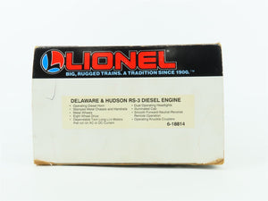O Gauge 3-Rail Lionel 6-18814 D&H Delaware & Hudson RS3 Diesel Locomotive #8814