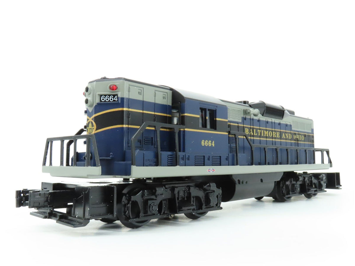 O Gauge 3-Rail Williams 21402 B&amp;O Baltimore &amp; Ohio GP9 Diesel Locomotive #6664