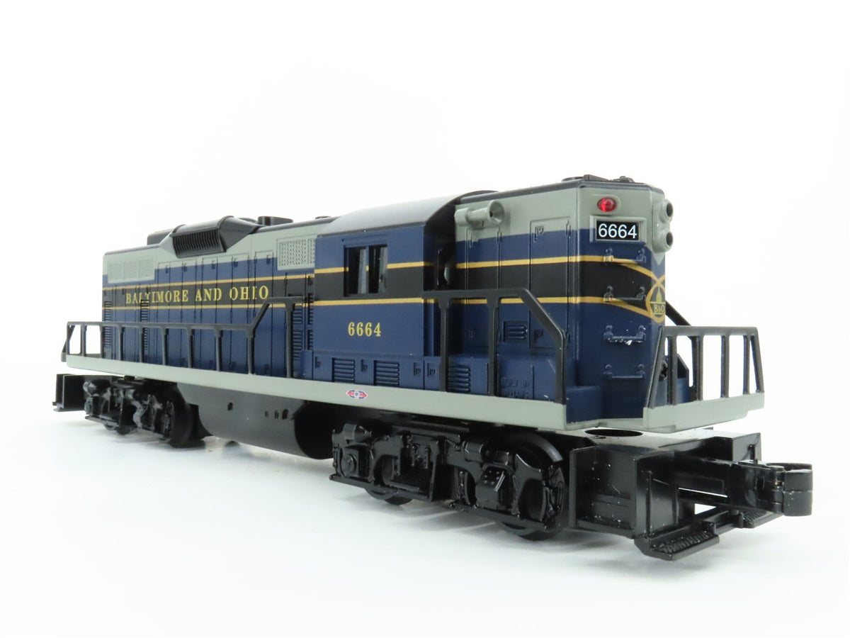 O Gauge 3-Rail Williams 21402 B&amp;O Baltimore &amp; Ohio GP9 Diesel Locomotive #6664