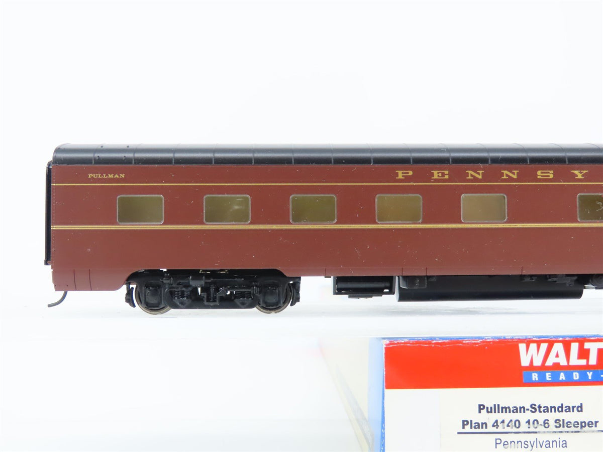 HO Scale Walthers 932-6847 PRR Pennsylvania Railroad Pullman Sleeper Passenger