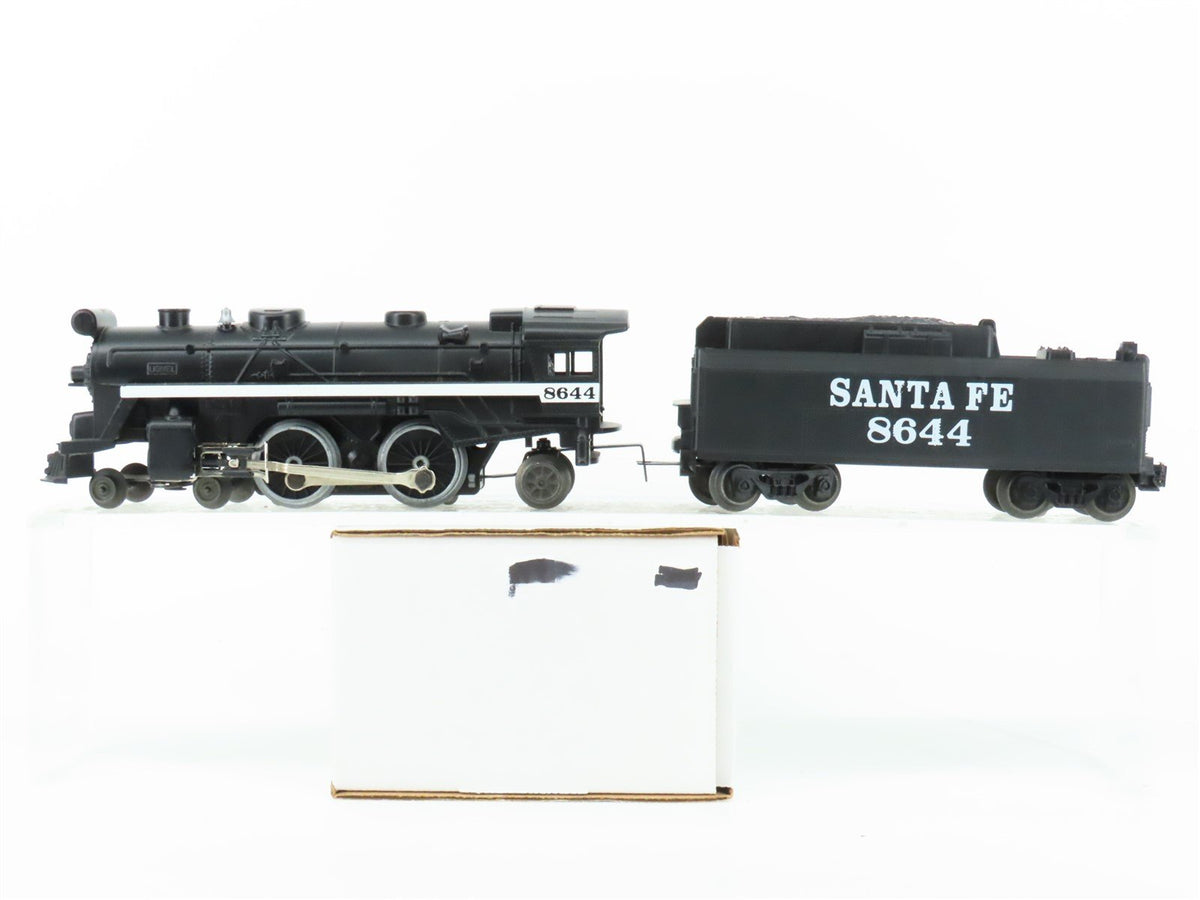 O Gauge 3-Rail Lionel ATSF Santa Fe 4-4-2 Steam Locomotive #8644