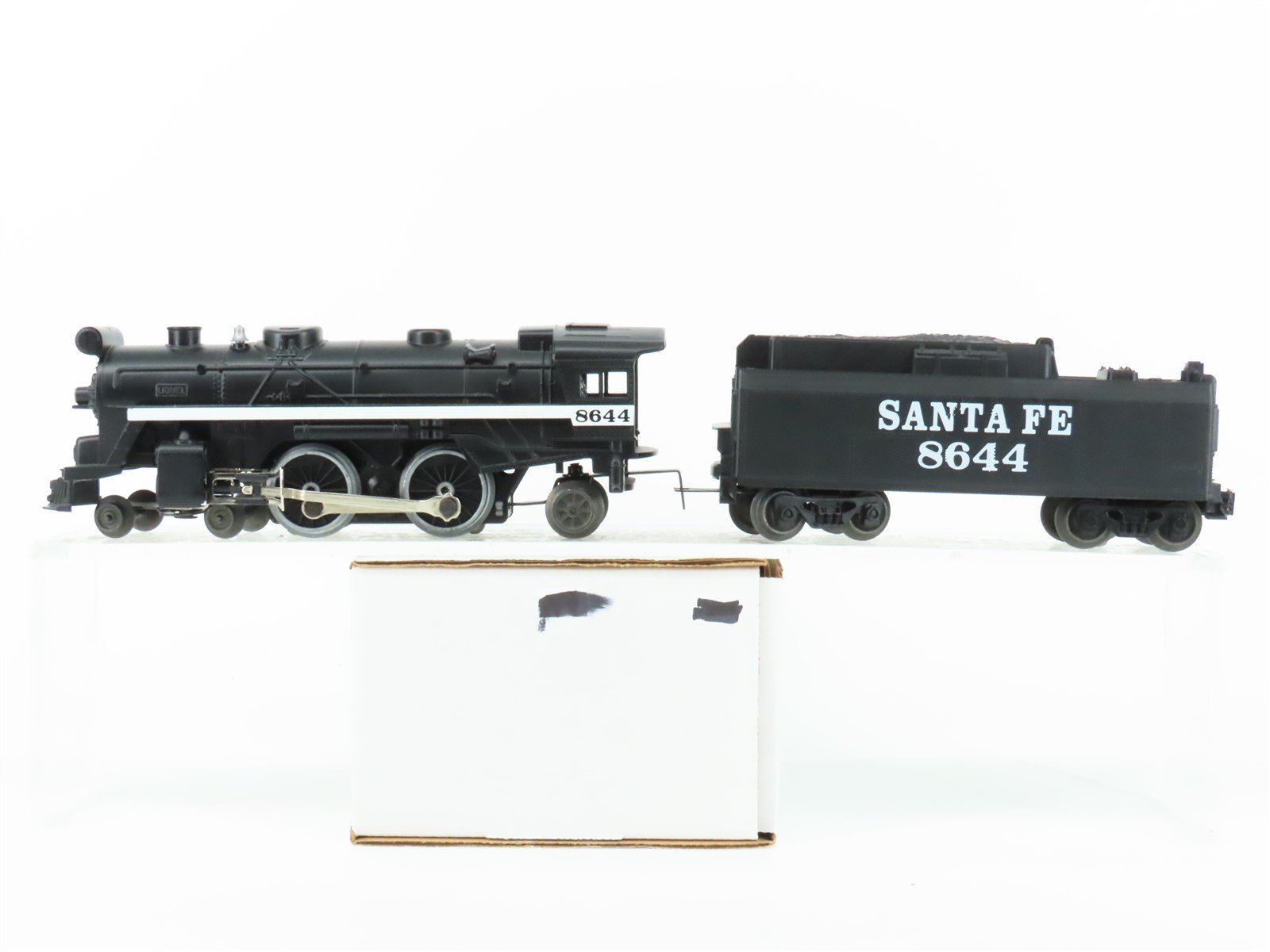 O Gauge 3-Rail Lionel ATSF Santa Fe 4-4-2 Steam Locomotive #8644