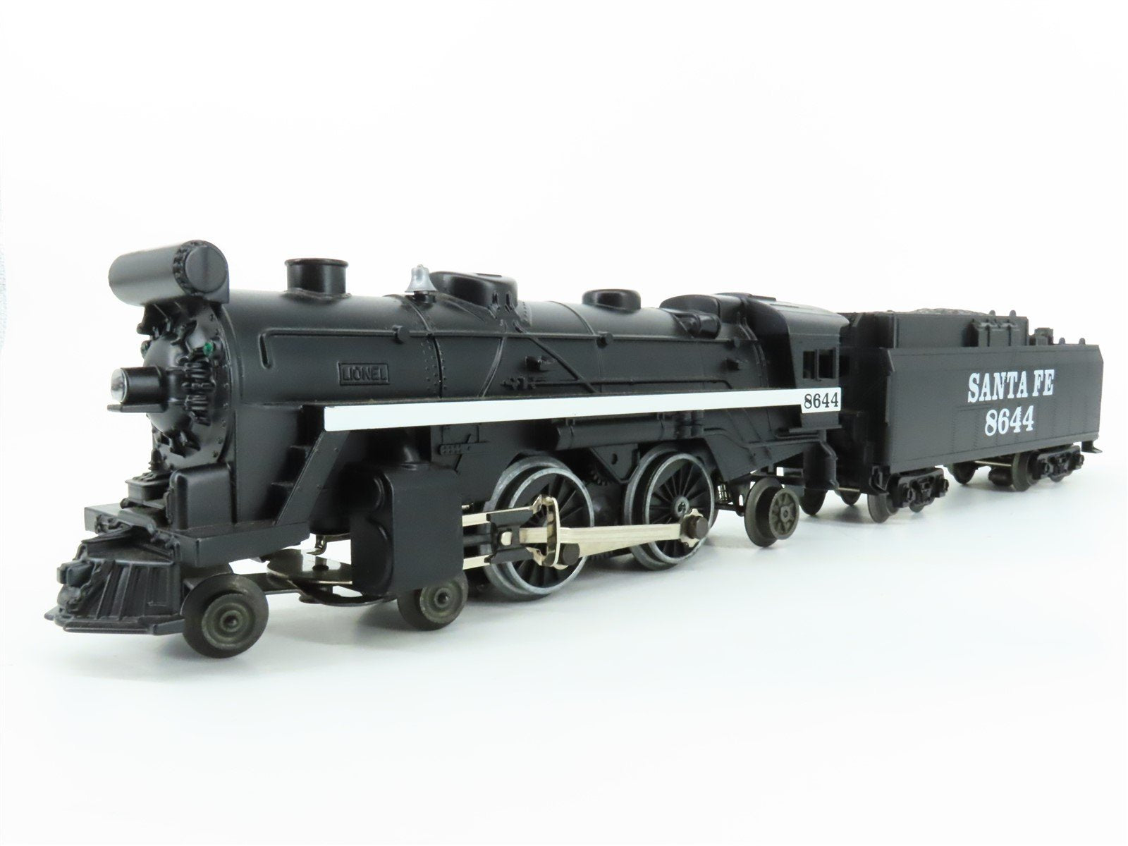 O Gauge 3-Rail Lionel ATSF Santa Fe 4-4-2 Steam Locomotive #8644