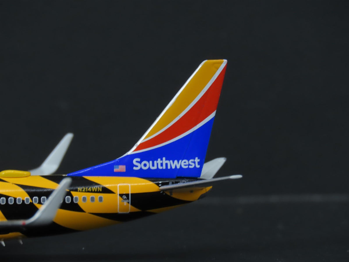 1:400 NG Models 77007 Die-Cast Southwest Maryland One B737-700 Airliner N214WN