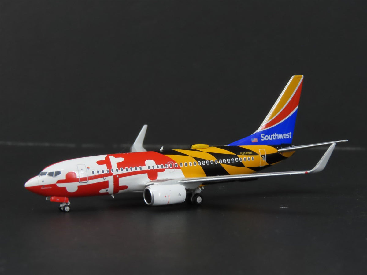 1:400 NG Models 77007 Die-Cast Southwest Maryland One B737-700 Airliner N214WN