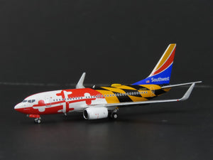 1:400 NG Models 77007 Die-Cast Southwest Maryland One B737-700 Airliner N214WN