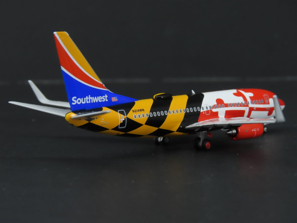 1:400 NG Models 77007 Die-Cast Southwest Maryland One B737-700 Airliner N214WN