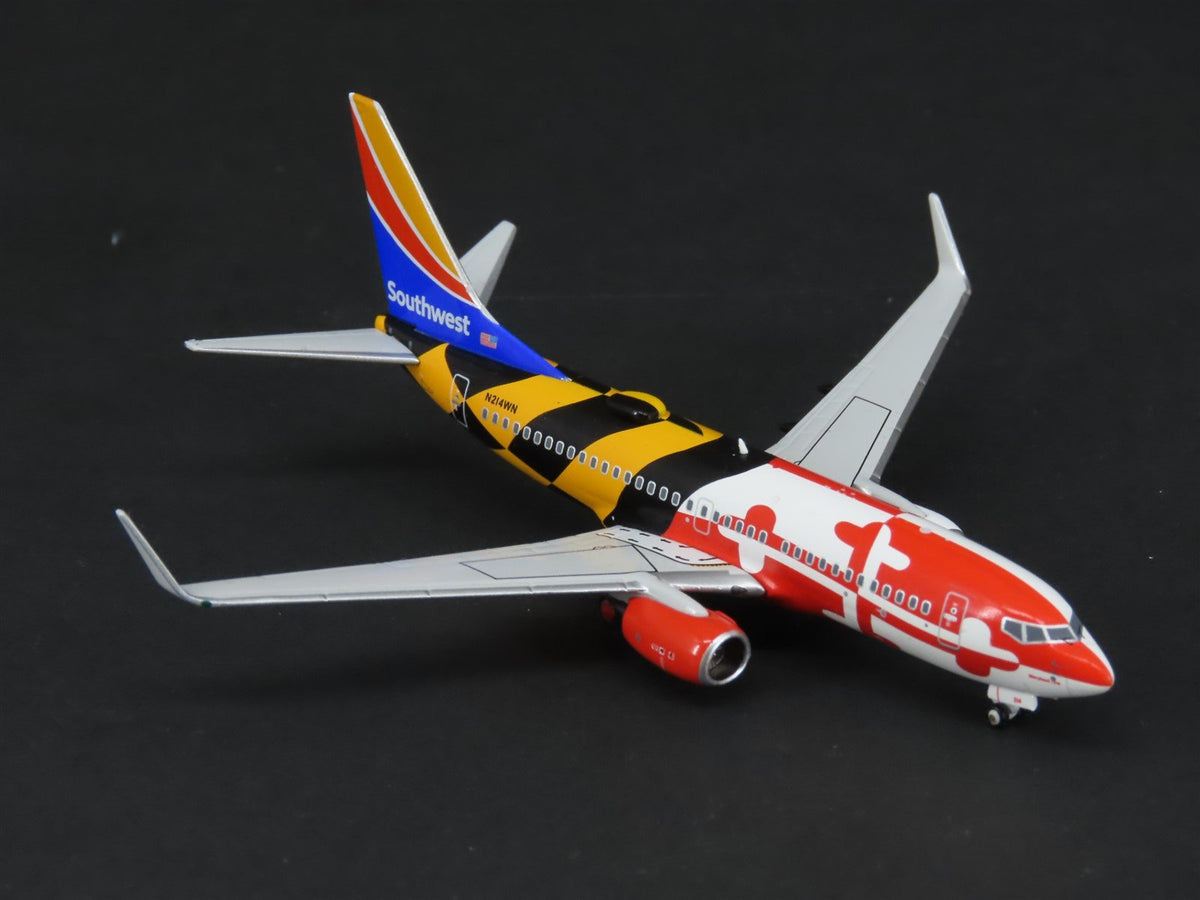 1:400 NG Models 77007 Die-Cast Southwest Maryland One B737-700 Airliner N214WN