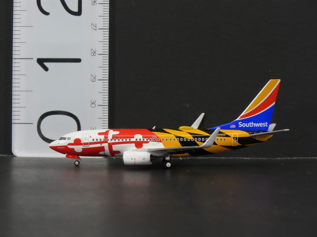 1:400 NG Models 77007 Die-Cast Southwest Maryland One B737-700 Airliner N214WN
