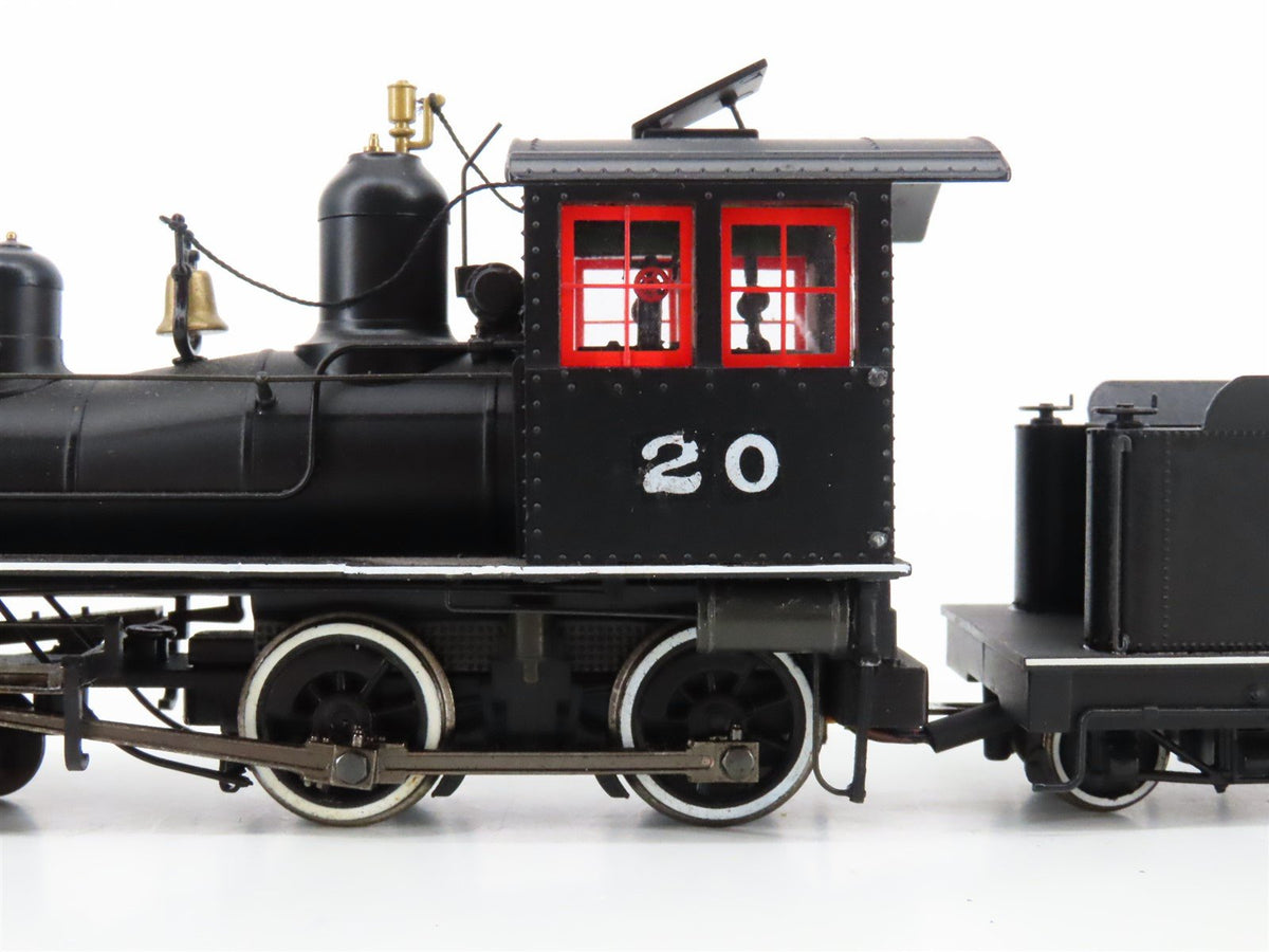 On30 Bachmann Spectrum 28305 Mustache Mountain RR 4-4-0 Steam #20 w/DCC - Custom