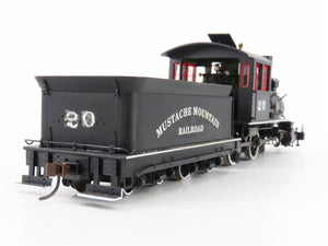On30 Bachmann Spectrum 28305 Mustache Mountain RR 4-4-0 Steam #20 w/DCC - Custom