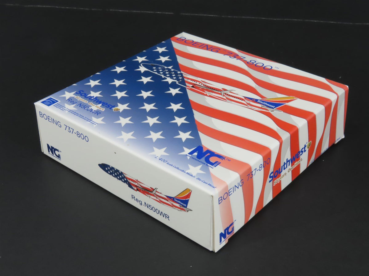 1:400 NG Models 58110 Die-Cast Southwest Airlines B737-800 Airliner N500WR
