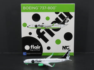 1:400 NG Models 58113 Die-Cast Flair Boeing B737-800 Airliner C-FFLA