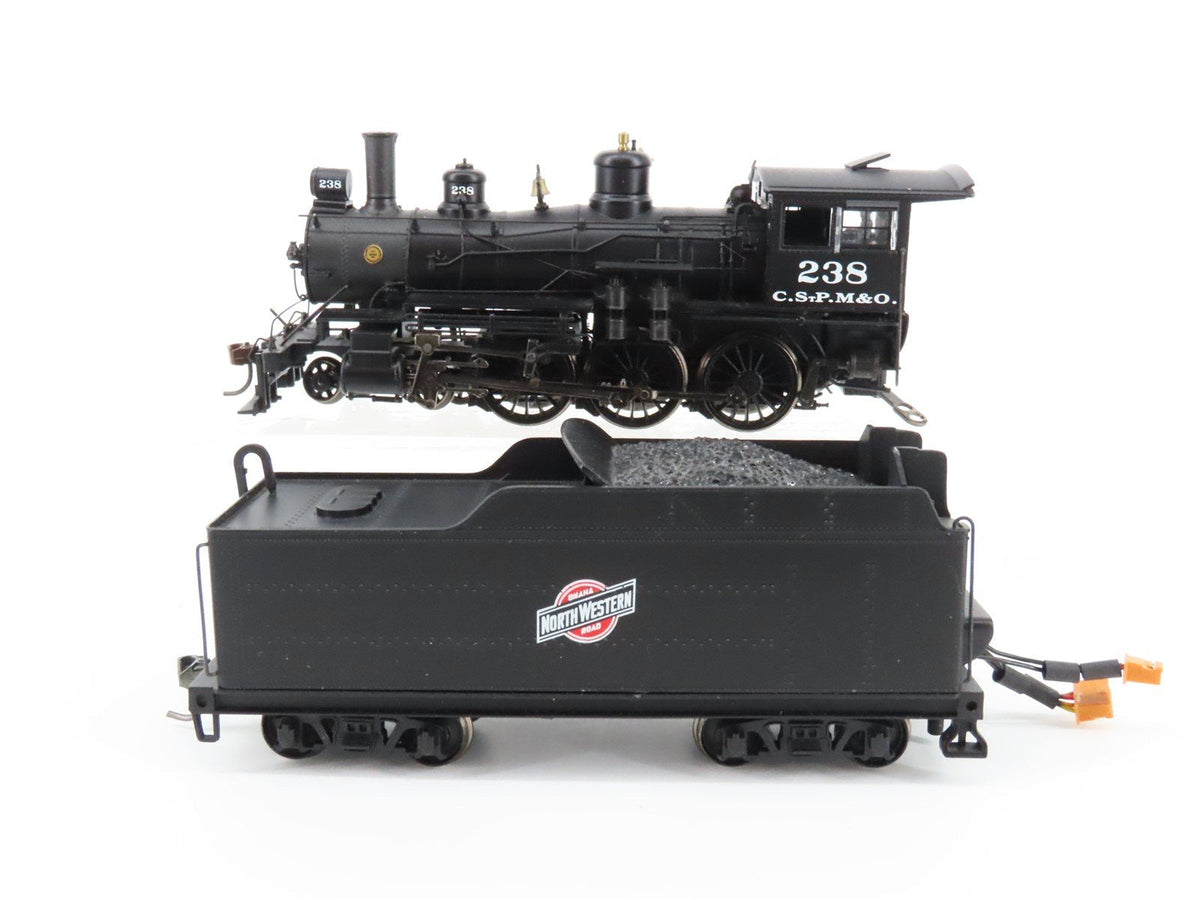 HO Scale Bachmann Spectrum 84906 CNW 4-6-0 Steam #238 w/ DCC &amp; Sound