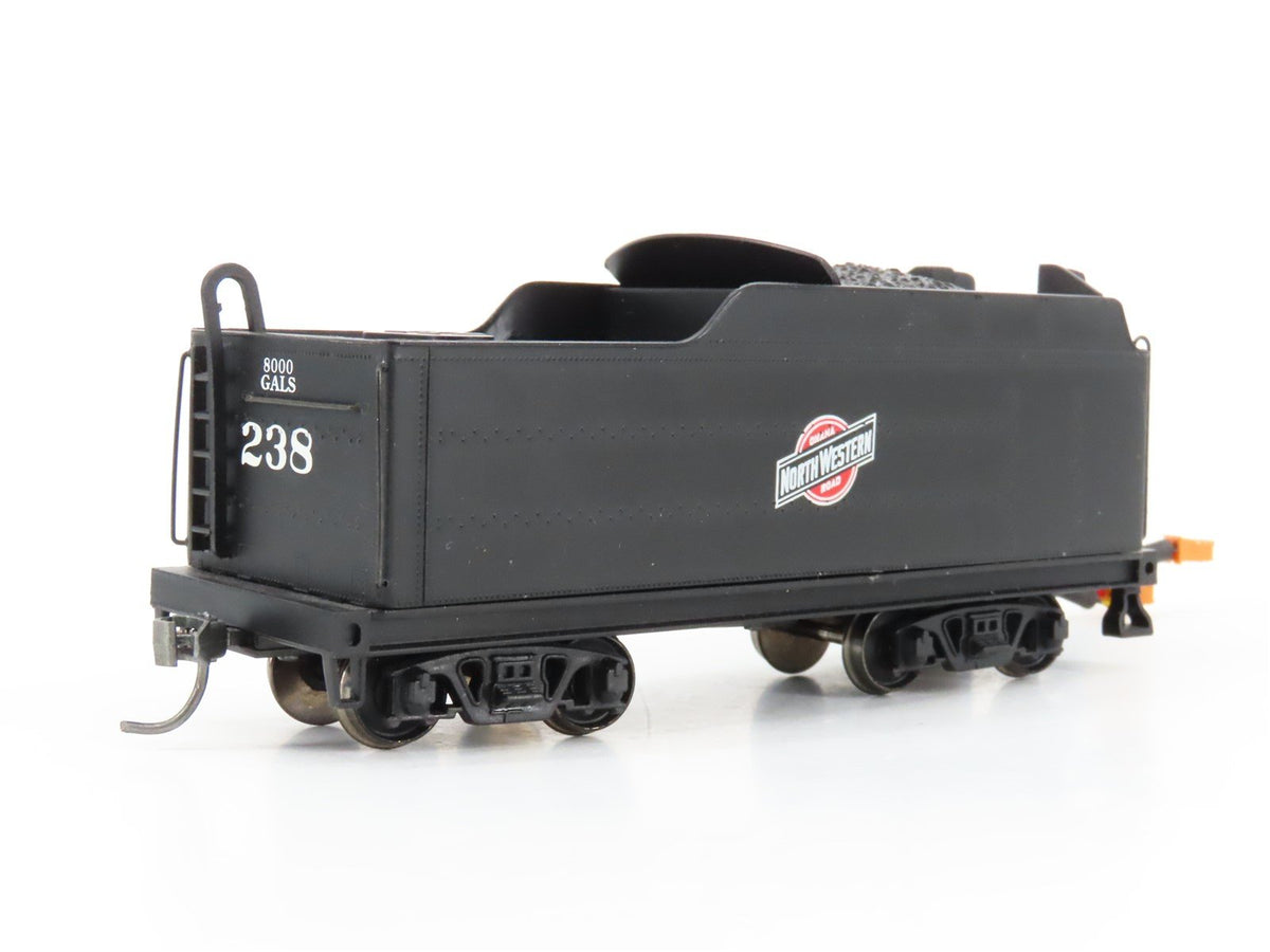 HO Scale Bachmann Spectrum 84906 CNW 4-6-0 Steam #238 w/ DCC &amp; Sound