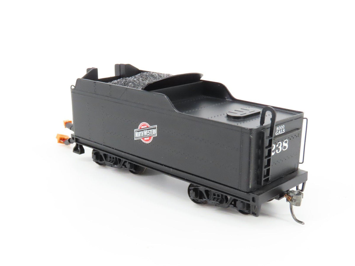 HO Scale Bachmann Spectrum 84906 CNW 4-6-0 Steam #238 w/ DCC &amp; Sound