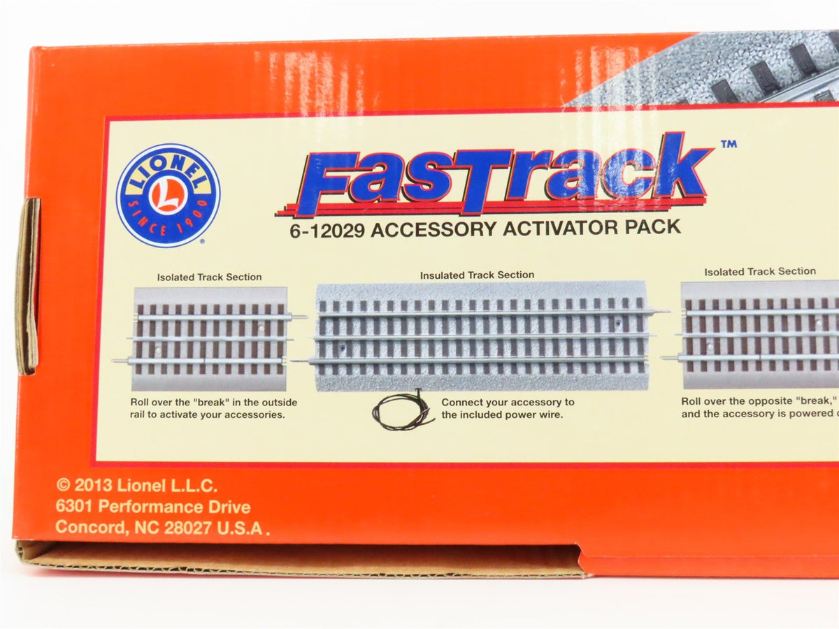 O Gauge Lionel 6-12029 Fastrack Accessory Activator Track Pieces