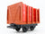 G Scale LGB 4045 Unlettered Stake Wagon Flatcar w/Shell Barrell Loads