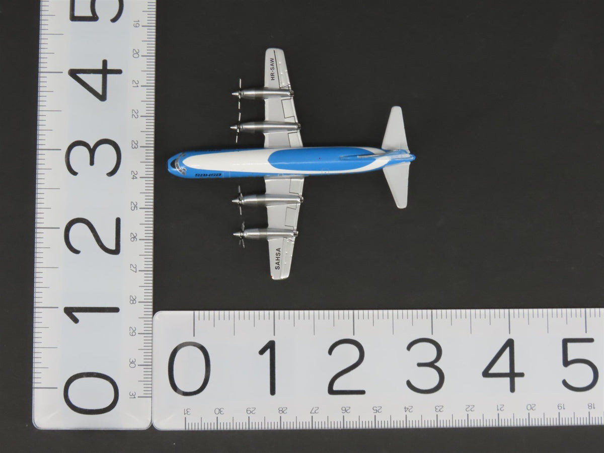 1:400 El Aviador Die-Cast Sahsa Lockheed L-188 Electra Airliner HR-SAW