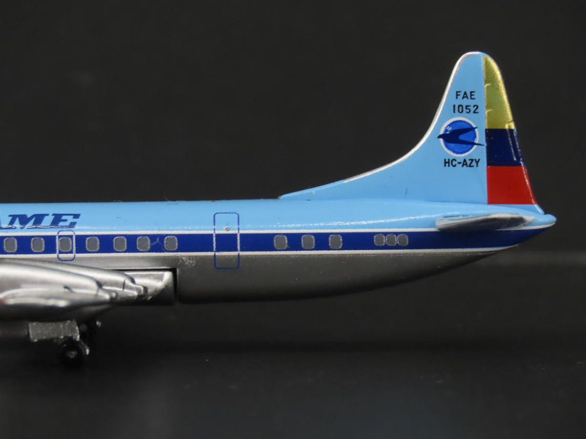 1:400 El Aviador Die-Cast Tame Lockheed L-188 Electra Airliner FAE 1052 HC-AZY