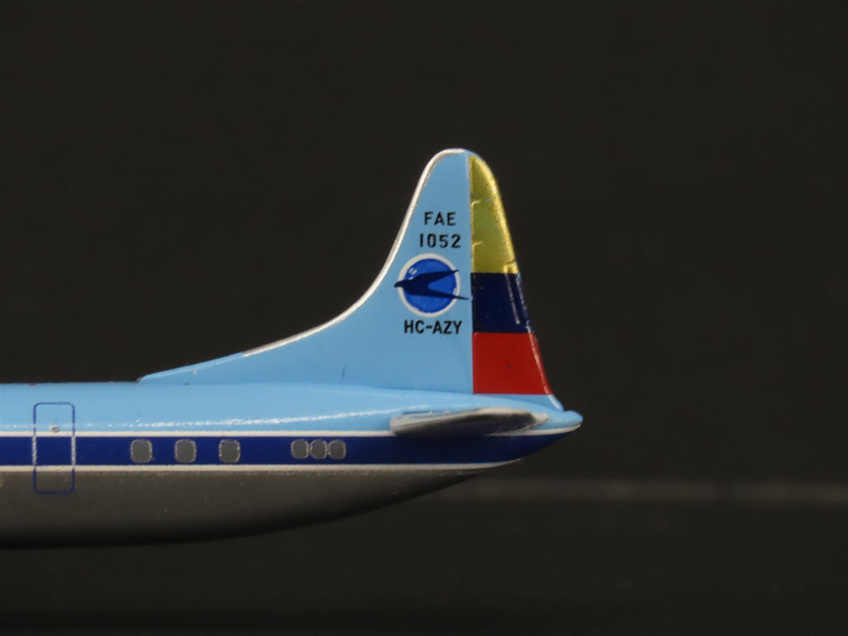 1:400 El Aviador Die-Cast Tame Lockheed L-188 Electra Airliner FAE 1052 HC-AZY