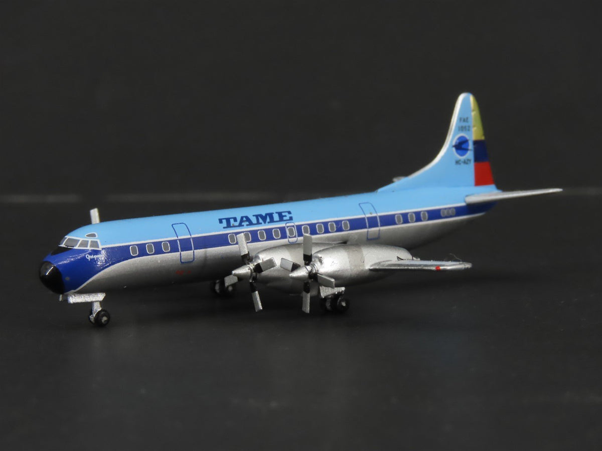 1:400 El Aviador Die-Cast Tame Lockheed L-188 Electra Airliner FAE 1052 HC-AZY