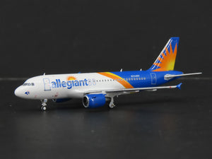 1:400 Panda Models Die-Cast Allegiant Airlines Airbus A319-100 Airliner