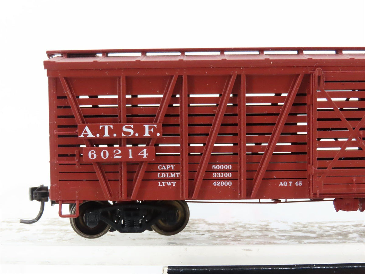 HO Scale InterMountain 47913-30 ATSF Santa Fe Stock Car #60214