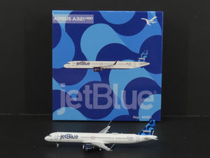 1:400 Panda Models/Winglux Die-Cast JetBlue Airlines Airbus A321 Airliner