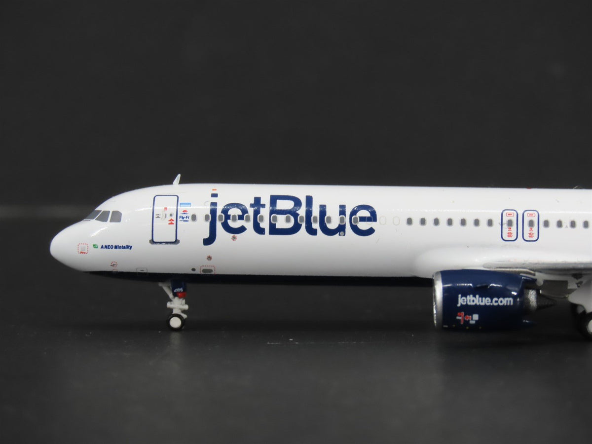 1:400 Panda Models/Winglux Die-Cast JetBlue Airlines Airbus A321 Airliner