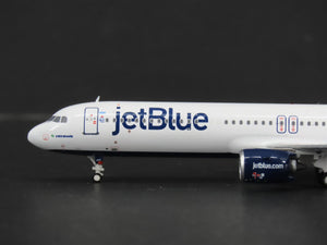 1:400 Panda Models/Winglux Die-Cast JetBlue Airlines Airbus A321 Airliner