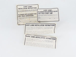 Lot of 3 G Scale LGB/Life-Like Street Lamps and Semaphore Signal